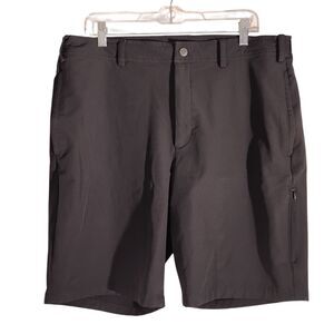 Mack Weldon shorts mens XL XLarge black performance stretch athletic chino